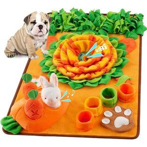 Pet Snuffle Mat for Dogs Sniff Mat Nosework Feeding Mat Feeder Interactive Dog